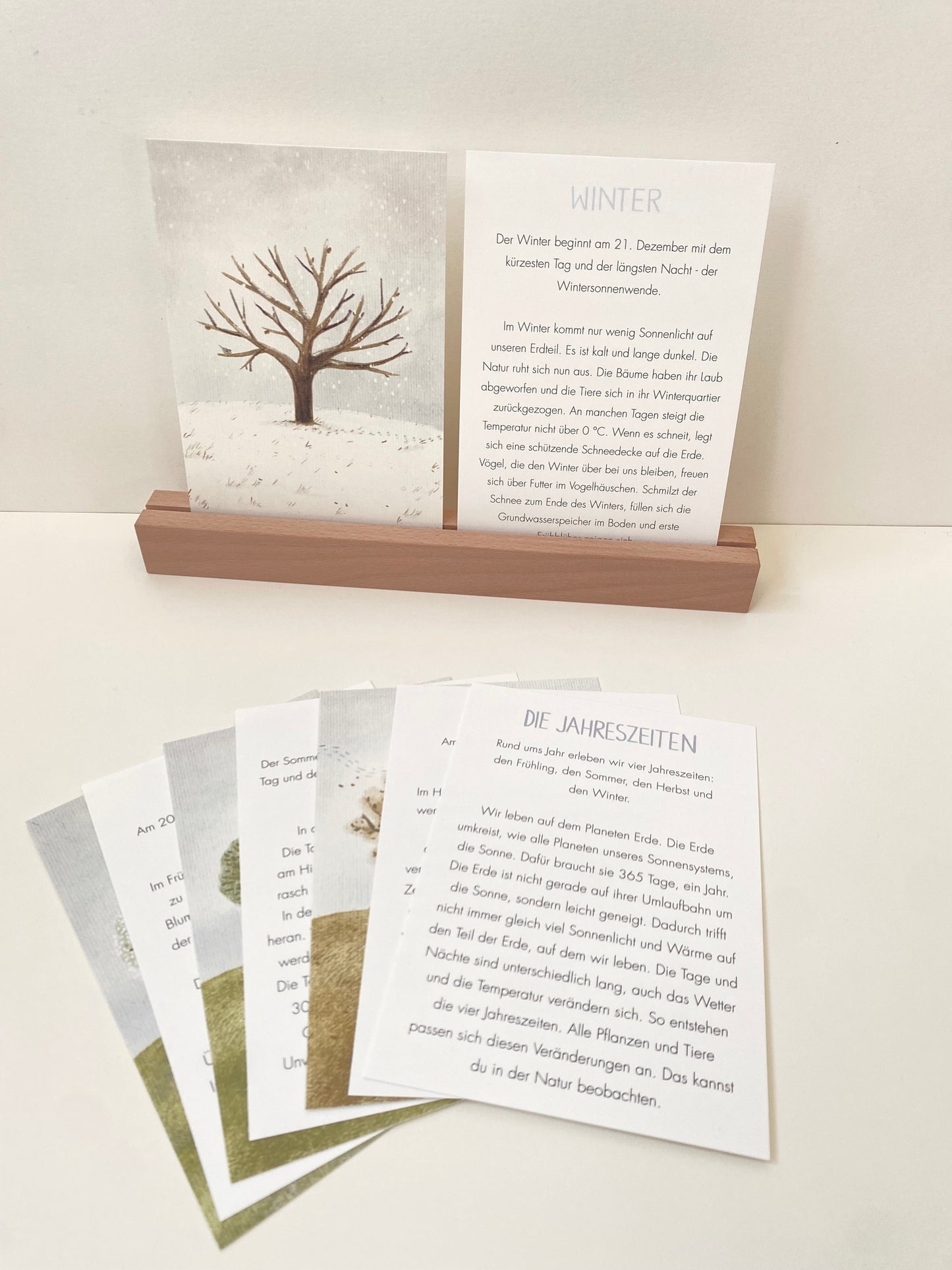 Kartenset 4 Jahreszeiten