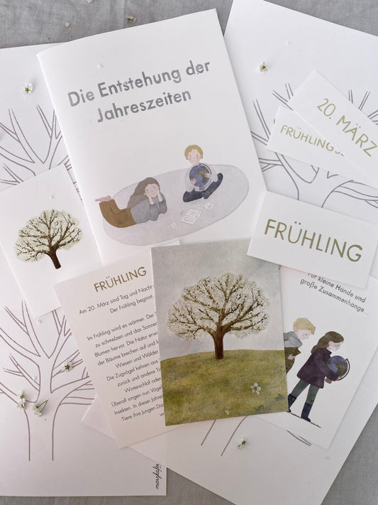 Entstehung der Jahreszeiten Set groß