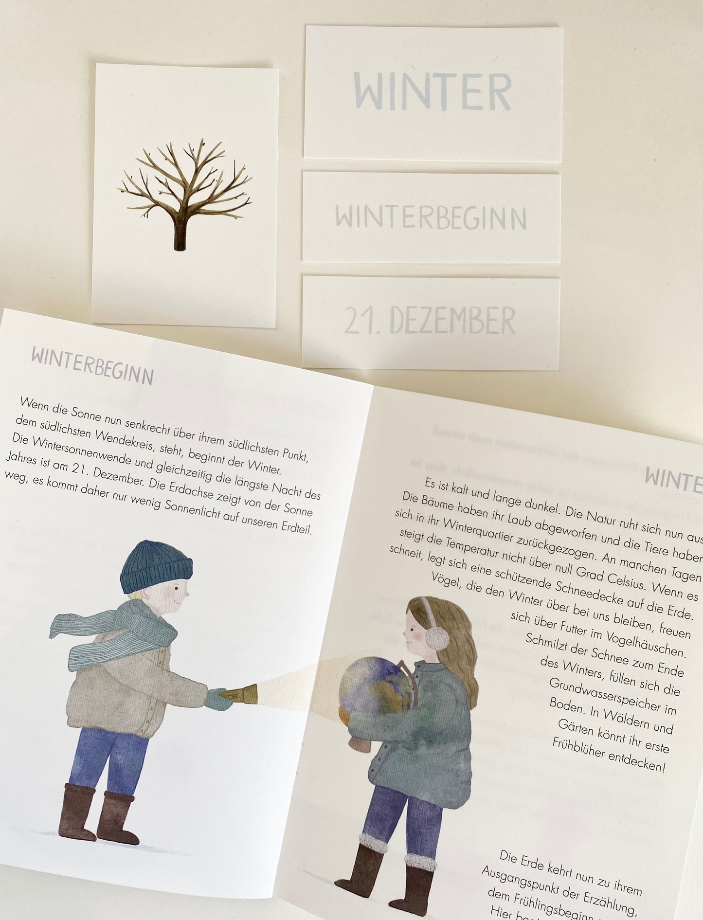 Entstehung der Jahreszeiten Set klein