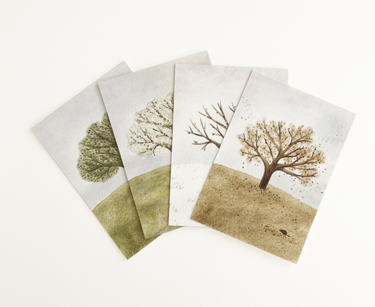 Kartenset 4 Jahreszeiten