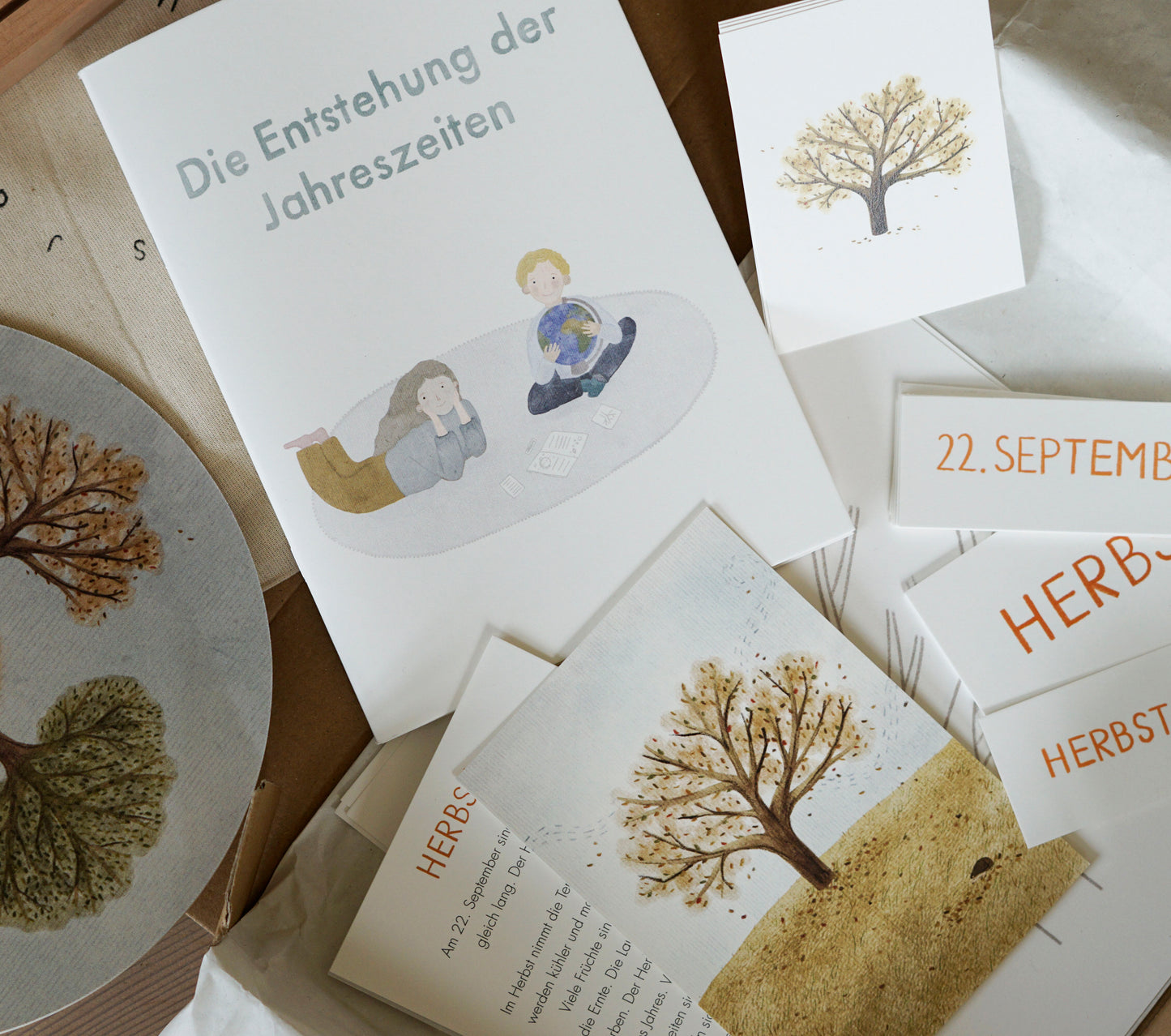 Entstehung der Jahreszeiten Set groß